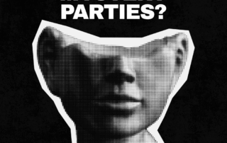 An engraved head appears beneath the question of whether introverts can enjoy murder mystery parties.